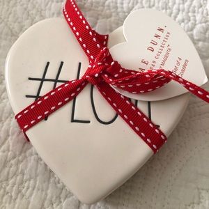 RAE DUNN “Love” coaster set!  Brand New